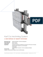 Kerf Cut Anchoring System: A New Breed of Smart Systems
