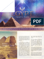 Egypt Trinity Tour Itinerary Dec 2022