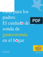 Gastrostomy Care G Tube Spanish