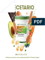 RECETARIO Proteinaok