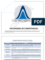 Diccionario de Competencias Grupo Arhca