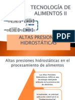 Altas Presiones Hidrostaticas