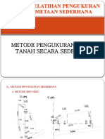 Materi Pelatihan Pengukuran Dan Pemetaan Sederhana