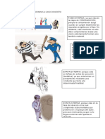 EN CADA DIBUJO SEÑALE EN QUÉ ETAPA DEL ITER CRIMINIS ESTARIA Y PORQUÉ