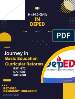 Reforms: IN Deped