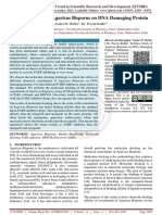 In Silico Study of Agaricus Bisporus On DNA Damaging Protein