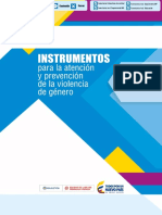 Instrumento para La Atención y Prevención de La Violencia de Género