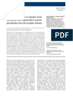 Role of Epigenetics in Alveolar Bone Resorption and Regeneration Around Periodontal and Peri-Implant Tissues