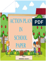 Action Plan IN School Paper: Vonne Denesse C. Magante, T-I