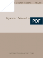 (9781513562483 - IMF Staff Country Reports - Volume 2015 Issue 268 - September 2015 - Myanmar Selected Issues - IMF