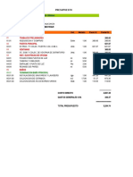 Datos Project Mantenimiento