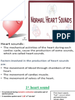 Physiology of Heartsounds