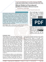 Effect of Different Method On Processing and Mineral Composition of Portulaca Oleracea Leaves