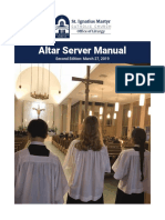 Altar Server Manual: Second Edition: March 27, 2019