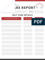 Self Care Hours Report