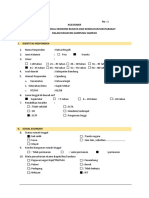 Kuesioner Survey Sampah