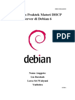 Laporan Konfigurasi DHCP Server Di Debian 6