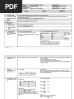 DLL - Mathematics 6 - Q4 - W5