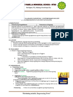 Lesson Plan For Demo Isyu Sa Paggawa