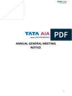 22nd AGM Notice 2022