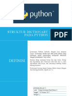 Struktur Dictionary Pada Python