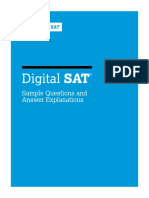 Digital SAT - Sample Questions