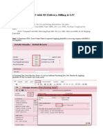 Inter-company STO with SD Delivery, Billing & LIV