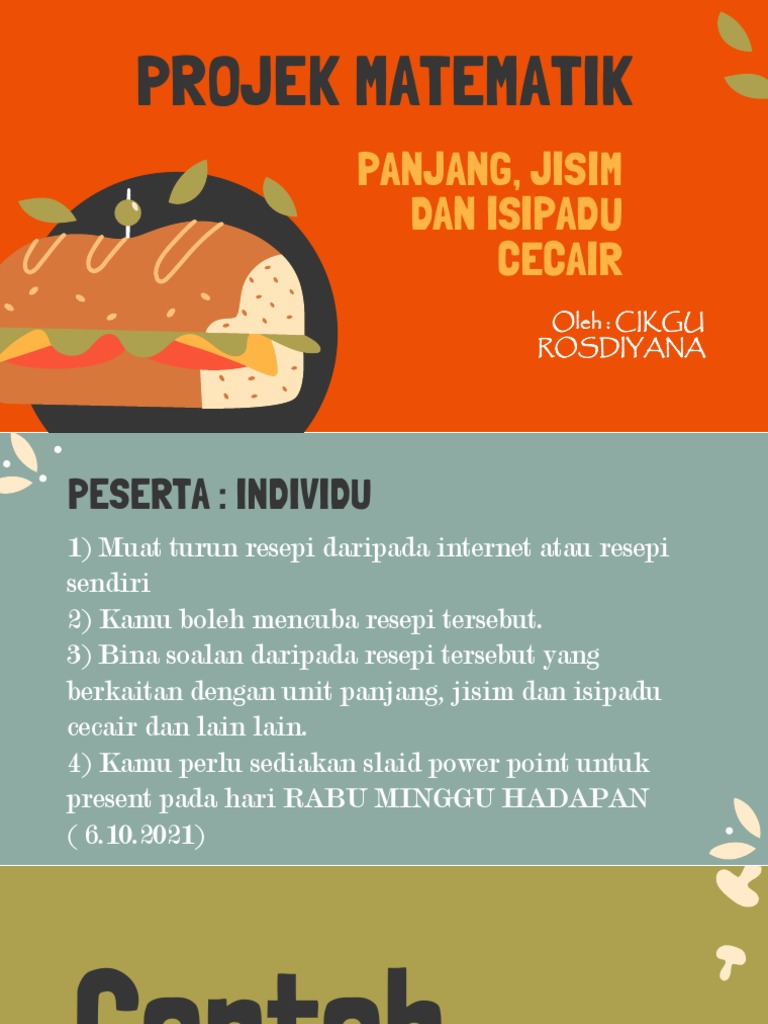 Projek Matematik 111 | PDF