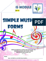 Simple Musical Forms: Ma. Patricia Louiez Balsarza