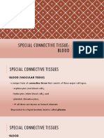 Blood and Hemopoeisis - Special Connective Tissue