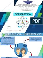 Seminario 1 - BIOENERGÉTICA