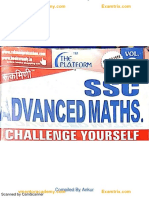 Platform Advanced Math Vol. 3 in English SSC CGL