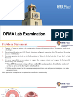 DFMA Lab Examination: BITS Pilani