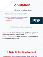 Population of Ethiopia