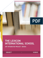 The Lexicon International School: Subject