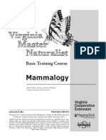 Mammalogy: Basic Training Course