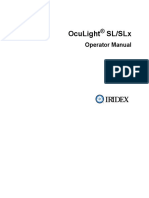 Oculight SL/SLX: ® Operator Manual
