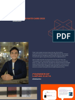 Profile and rate card Fadel Yulian