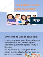 Fomentos de Estilo de Vida y Trabajo Saludable