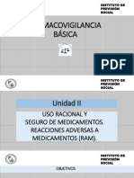 Unidad II - Uso Racional y Seguro de Medicamentos. RAM