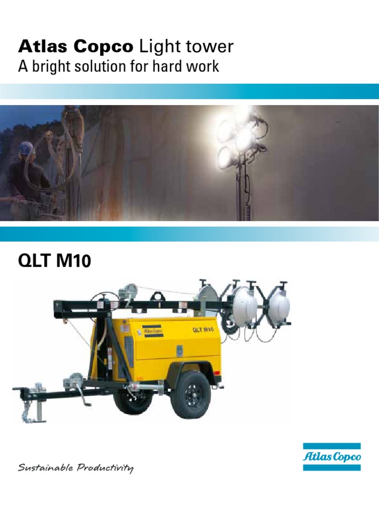 Atlas Copco Light Tower: A Bright Solution For Hard Work | PDF ...