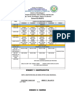 Schedule F2F Real Revise