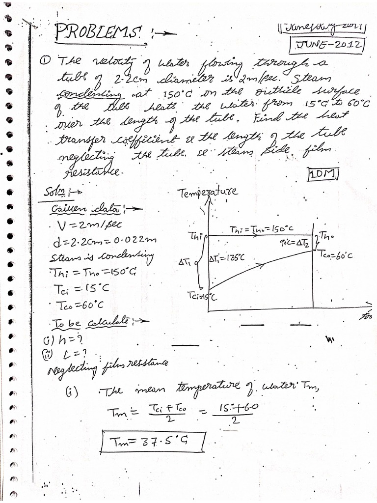 Heat Exchanger Problems PDF