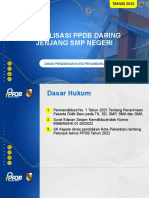 Sosialisasi PPDB Jenjang SMP