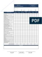 CHECK LIST VARIOS PARA HERRAMIENTAS MANUALES