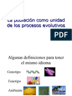 Clase 4. Genetica de Poblaciones I1