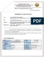 Aprendo en casa: Informe de trabajo remoto de la estrategia en la IE N° 16040 Parroquial San José El Muyo