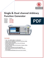 Single & Channel Arbitrary Function Generator Dual: Datasheet