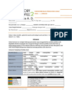 SENSORY PROFILE 2 Usia 7-35 Bulan