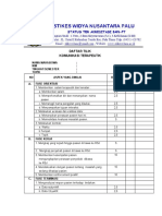 Daftar Tilik Kep Jiwa